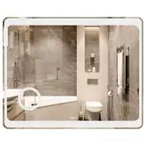 Зеркало Qtap Aquarius 1000х800 с LED-подсветкой QT2178141980100W