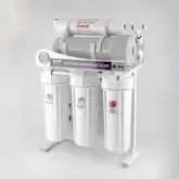 Фільтр зворотнього осмосу Raifil 300G - 3/8 10"Slim з манометром (2465)