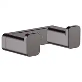 Гачок подвійний Hansgrohe AddStoris 3,6х1,6x6,6 см, Brushed Black (41755340)