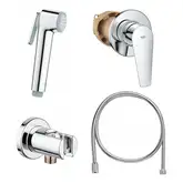 Комплект гігієнічного душа Grohe BauEdge, хром (UA28512001)