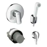 Гігієнічний душ Hansgrohe Logis з душовою лійкою, білий / хром (3A101219)