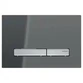 Geberit Sigma 50 Клавіша змиву, хром глянець/скло лава (115.788.JK.2)