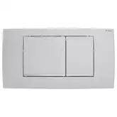 Geberit Twinline30 Клавіша змиву, хром матовий (115.899.JQ.1)