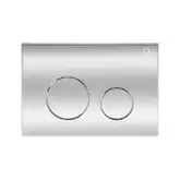 Qtap Nest Панель смыва для унитаза, хром (QT0111M11112CRM)
