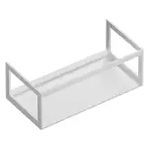 Структура из алюминия в комплекте с полкой 95 x 47 х h37,5 см Catalano Horizon, Satin white (5S10050BM)