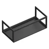 Структура из алюминия в комплекте с полкой 95 x 47 х h37,5 см Catalano Horizon, Satin black (5S10050NS)