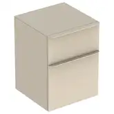 Шкафчик с двумя выдвижными ящиками 45 х 47 х h60 см Geberit Smyle Square (500.357.JL.1)