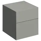 Шкафчик Geberit Xeno², с двумя выдвижными ящиками 450 х 462 см, серый матовый (500.504.00.1)