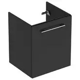Тумба под раковину Geberit Selnova Square slim rim 53,8 см, лава матовая (501.217.00.1)