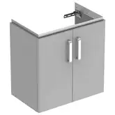 Тумба под раковину Geberit Selnova Compact 59,7 см, светло-серый матовый (501.658.42.1)