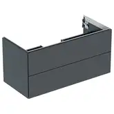 Тумба подвесная Geberit One 105 х 47 х h50,4 см, цвет - чёрный матовый 505.264.00.8