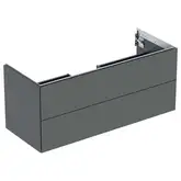 Тумба подвесная Geberit One 120 х 47 х h50,4 см, цвет - лава матовая 505.265.00.3