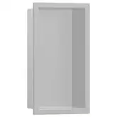 Настенная ниша со встроенной рамой Hansgrohe XtraStoris Original 30 x 15 x 10 см, нержавеющая сталь (56057800)