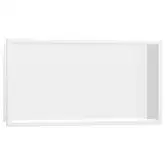 Настенная ниша со встроенной рамой Hansgrohe XtraStoris Original 30 x 60 x 10 см, белый матовый (56064700)