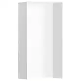 Ниша в стене с открытой рамой Hansgrohe XtraStoris Minimalistic 30 х 15 х 10 см, белый матовый (56070700)