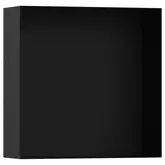 Ниша в стене с открытой рамой Hansgrohe XtraStoris Minimalistic 30 х 30 х 10 см, чёрный матовый (56073670)