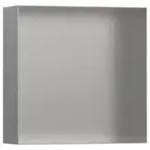 Ниша в стене с открытой рамой Hansgrohe XtraStoris Minimalistic 30 х 30 х 10 см, матовая нержавеющая сталь (56073800)