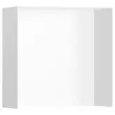 Ниша в стене с открытой рамой Hansgrohe XtraStoris Minimalistic 30 х 30 х 14 см, белый матовый (56079700)