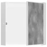 Ниша в стене с дверцей под плитку Hansgrohe XtraStoris Rock 30 х 30 х 10 см, белый матовый (56085700)