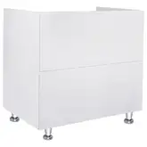 Тумба напольная Qtap Tern 800х725х437 White с полотенцедержателем QT1773TNL801W