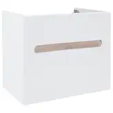 Тумба подвесная Qtap Virgo 700х580х437 White/Whitish oak QT1874TPА701W (QT1874TPА701WWO)