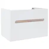 Тумба подвесная Qtap Virgo 800х580х437 White/Whitish oak QT1874TPА801W (QT1874TPА801WWO)