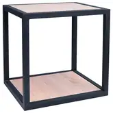 Полка подвесная Qtap Taurus 300х300х250 Whitish oak QT24763PP300WO