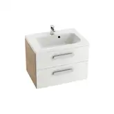 Шафка під умивальник SD 700 CHROME II cappuccino-white, RAVAK (X000000921)
