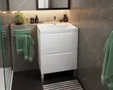 Snail Тумба «Б'янко» з умивальником «Богема» Шик В330 (6003КМ156B330)