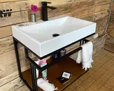 Snail Тумба «Самуі» з умивальником «Гранд»/дерево Шик В330 (600LOFT148dB330)