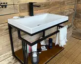 Snail Тумба «Самуі» з умивальником «Богема»/дерево Шик В330 (600LOFT156dB330)
