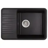 Кухонная мойка Qtap CS 7440 Black (QT7440BLA404)