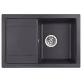 Кухонная мойка Qtap CS 7449 Beton (QT7449BET502)