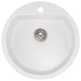 Кухонная мойка Qtap CS D510 White (QTD510WHI650)