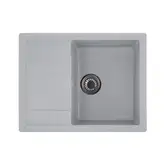 Мийка кухонна Zerix ZS-6550S-09 Сіра (ZX4543)