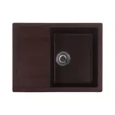 Мийка кухонна Zerix ZS-6550S-12 Коричнева (ZX4544)