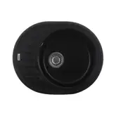 Мийка кухонна Zerix ZS-6250R-14 Чорний металік (ZX4554)