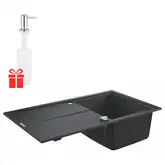 Набор Grohe мойка кухонная K400 31640AP0 + дозатор для моющего средства Contemporary 40536000 (31640AP040536000)
