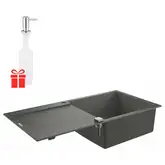 Набор Grohe мойка кухонная K500 31645AT0 + дозатор для моющего средства Contemporary 40536000 (31645AT040536000)