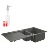 Набор Grohe мойка кухонная K500 31646AT0 + дозатор для моющего средства Contemporary 40536000 (31646AT040536000)