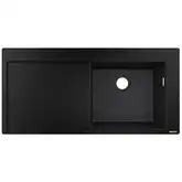 Hansgrohe S514-F450 Кухонна мийка, Graphiteblack (43314170)