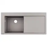 Кухонна мийка Hansgrohe S5110-F450 1050х510 поличка праворуч, Concretegrey (43330380)