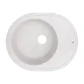Lidz Кухонна мийка 620x500/200 WHI-01, біла (LIDZWHI01620500200)