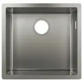 Кухонна мийка Hansgrohe S71 S719-U400 під стільницю 450х450, stainless steel (43425800)