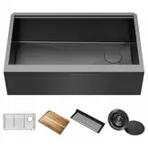 Kraus Kore™ Кухонна мийка, Gunmetal (KWF410-33/PGM)