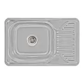 Кухонная мойка Lidz 6642 0,8 мм Micro Decor (LIDZ664208MICDEC)