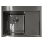 MIXXUS MH6350L Nano-Black Мийка, графіт (MI7045)