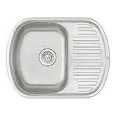 Кухонная мойка Qtap 6349 0,8 мм Satin (QT6349SAT08)
