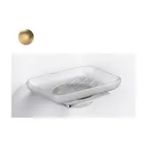 Мильниця Sonia S-Cube Brushed Gold 135х38х100 мм, золото матове (182145)