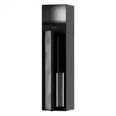 Вбудований тримач для йоржика та туалетного паперу Hansgrohe XtraStoris Rock, колір - Matt Black 56062670